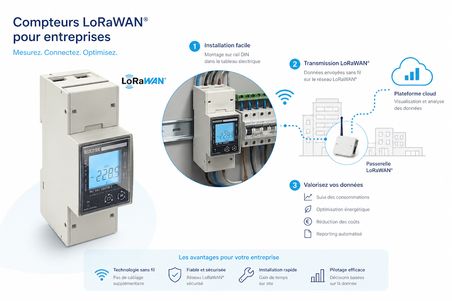 Installateur compteur LoRaWAN Normandiie